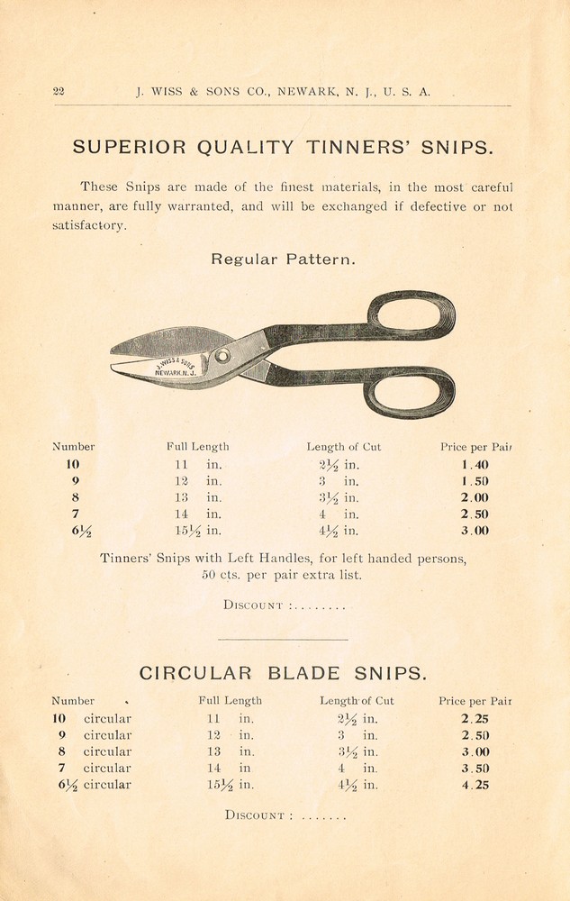 1901 Catalog: Page 22