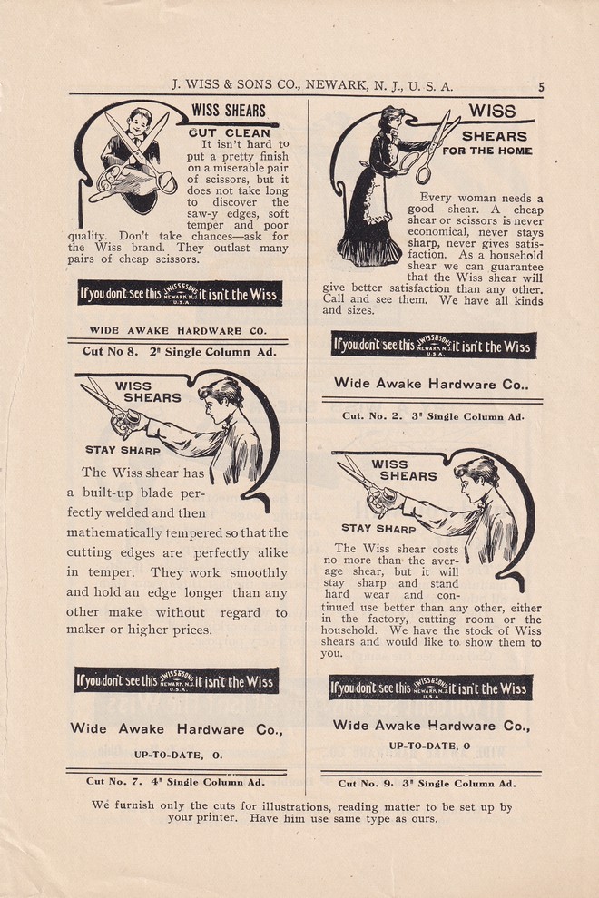 Suggestions For Advertising High Grade Shears and Scissors: Page 5