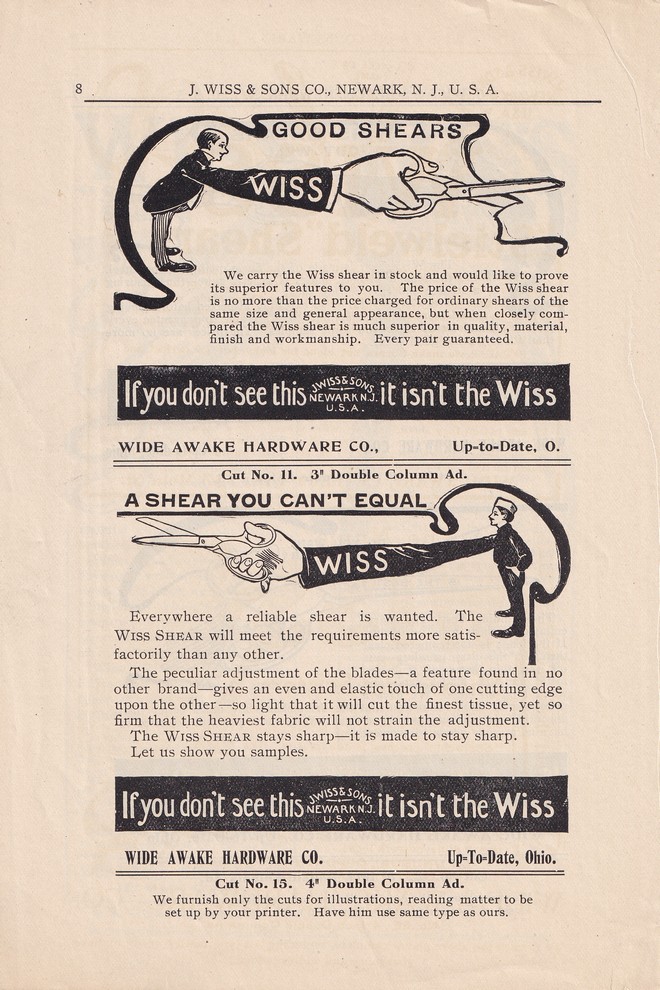 Suggestions For Advertising High Grade Shears and Scissors: Page 8