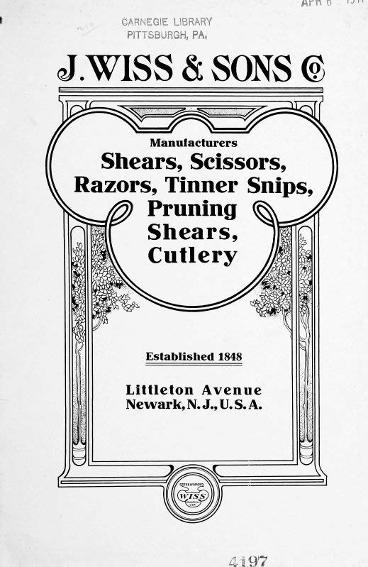 1911 Catalog: Page 1