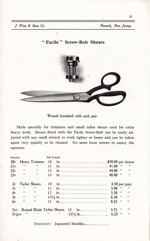 1912 Catalog: Page 15