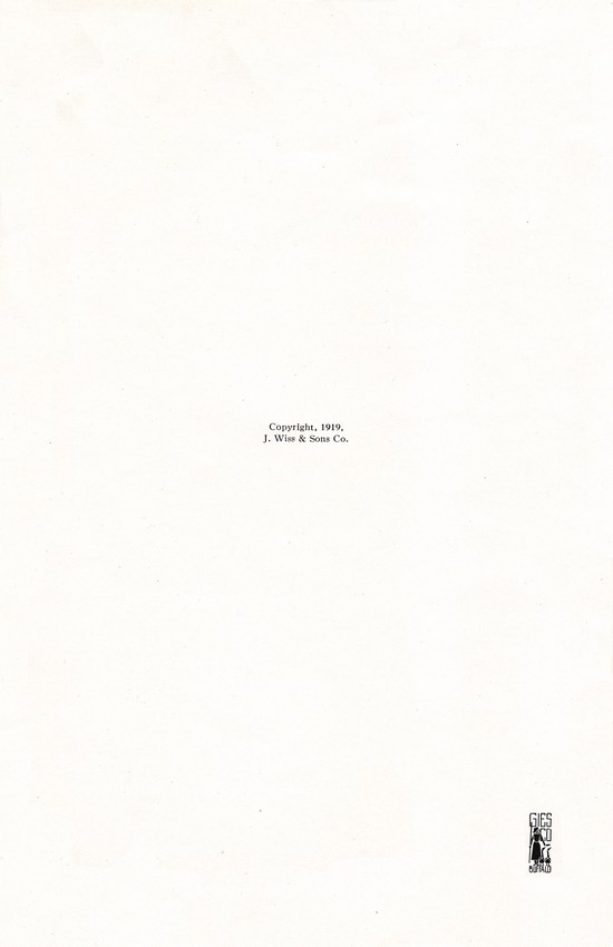 1919 Catalog: Page 1