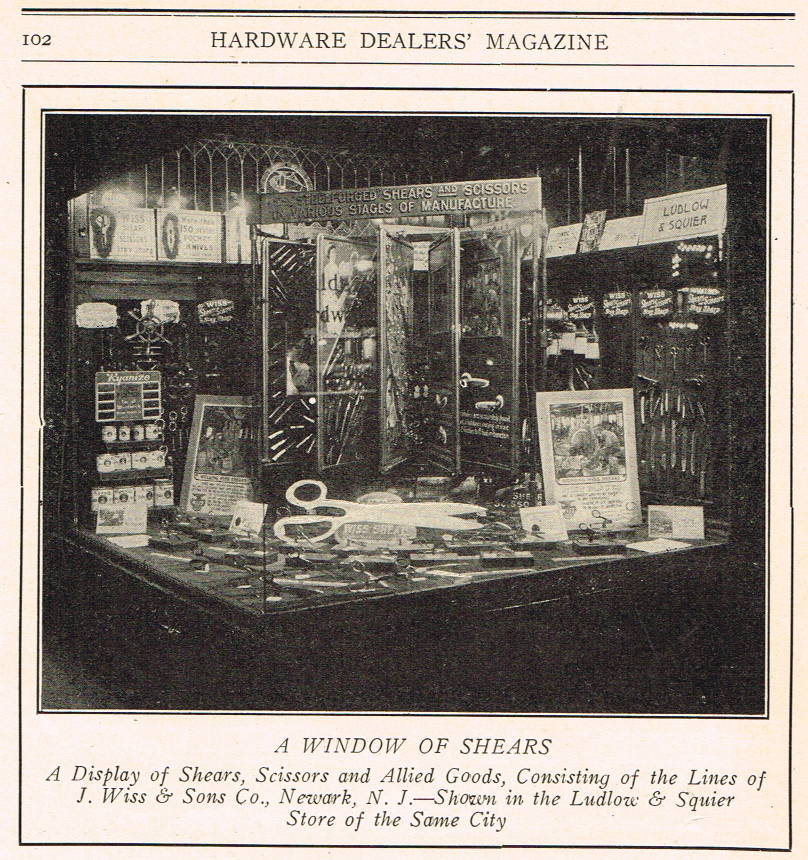 Ludlow Squier 1914 window