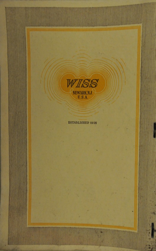 1925 Catalog: Back