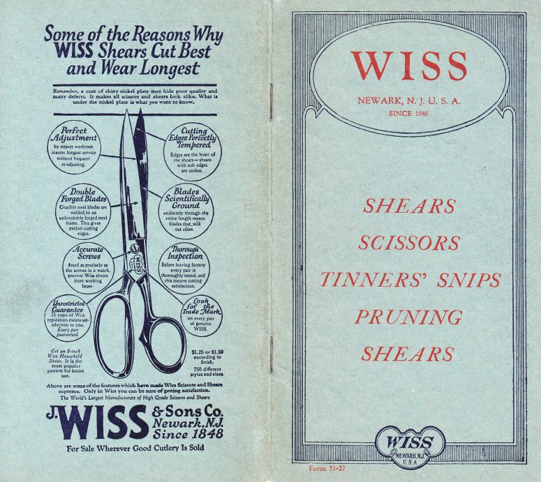 1927 Catalog: Cover
