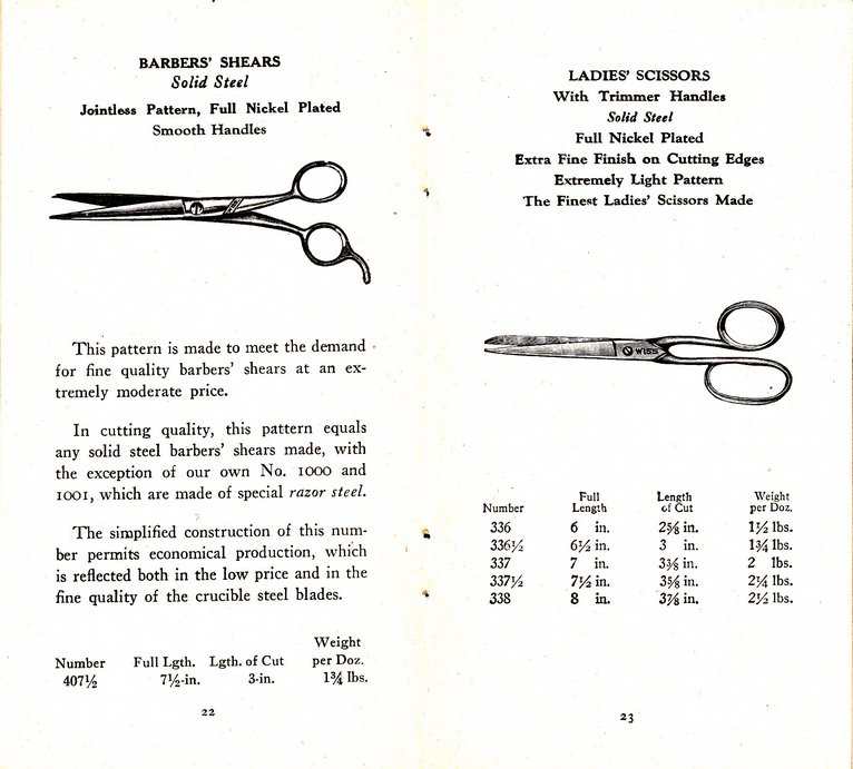 1927 Catalog: Page 12