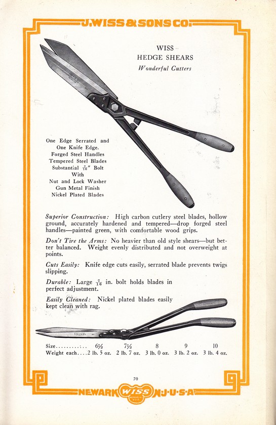 1929 Catalog: Page 70