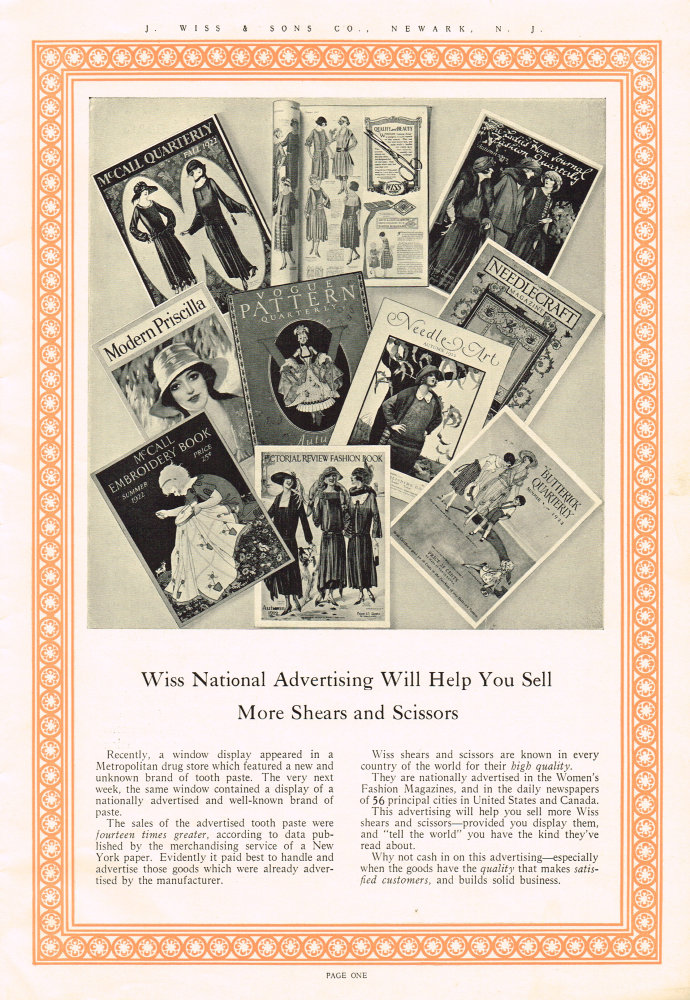 National Advertising Campaign: Page 1