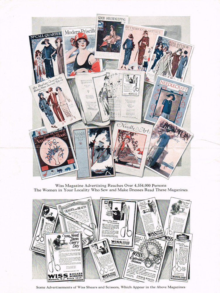 Wiss Shears and Scissors, Advertised in Newspapers and Magazines: Page 12
