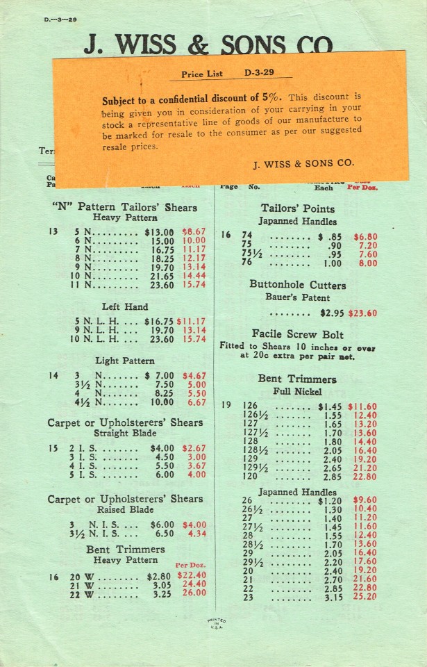 pricelist1929 1