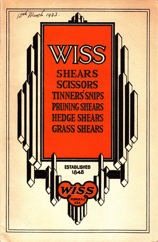 1930 Catalog: Cover