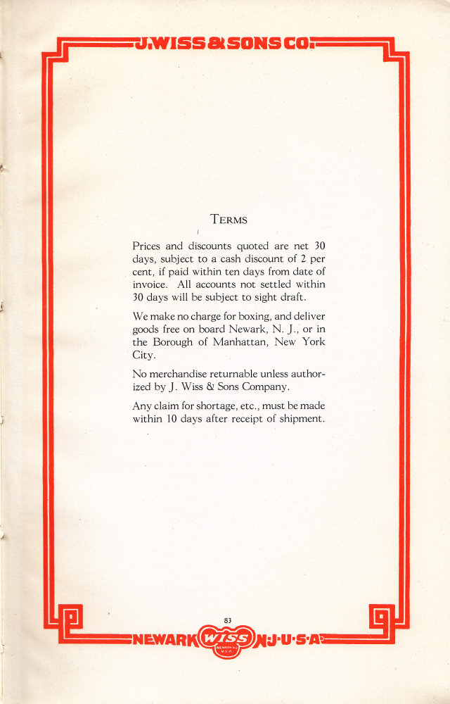 1930 Catalog: Page 83