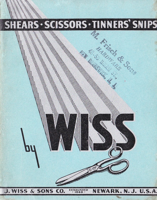 1937 Catalog: Cover