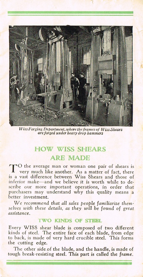 The Story of - - GOOD SHEARS and SCISSORS: Page 3