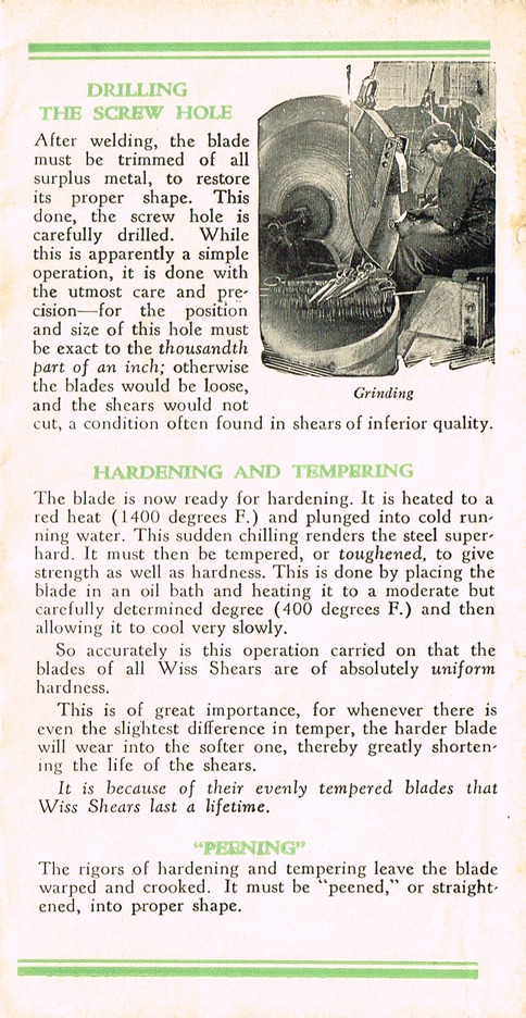 The Story of - - GOOD SHEARS and SCISSORS: Page 5
