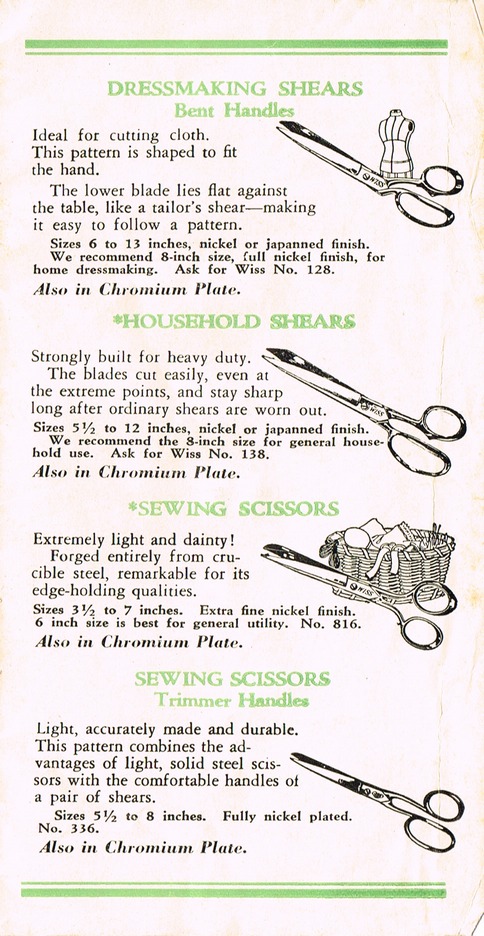 The Story of - - GOOD SHEARS and SCISSORS: Page 9