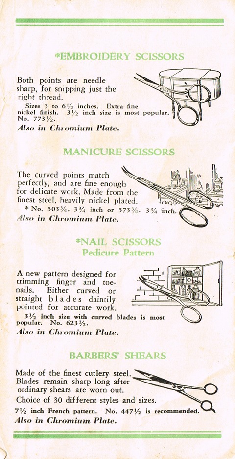 The Story of - - GOOD SHEARS and SCISSORS: Page 10