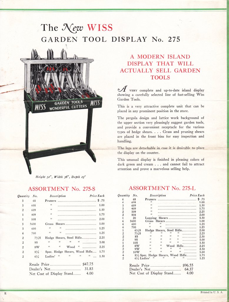 New-garden-tool-display-no.-275