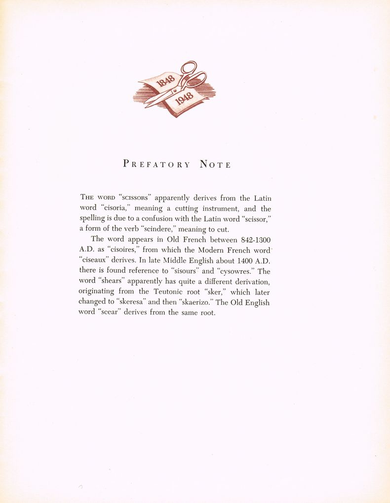 A Story of Shears and Scissors: 1848-1948: Page 4