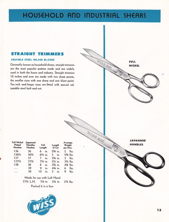 1950 Catalog: Page 13