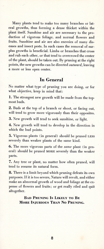 How to Prune for Better Flowers, Shrubs, Trees and Fruits: Page 10