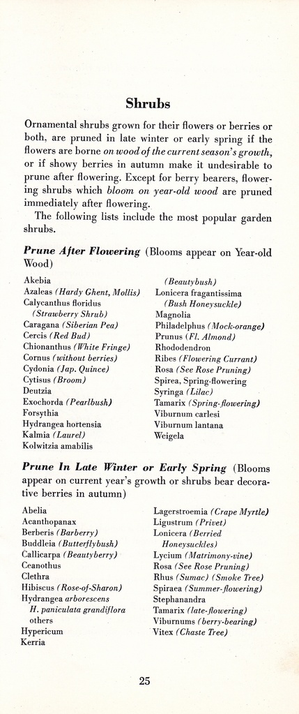 How to Prune for Better Flowers, Shrubs, Trees and Fruits: Page 27