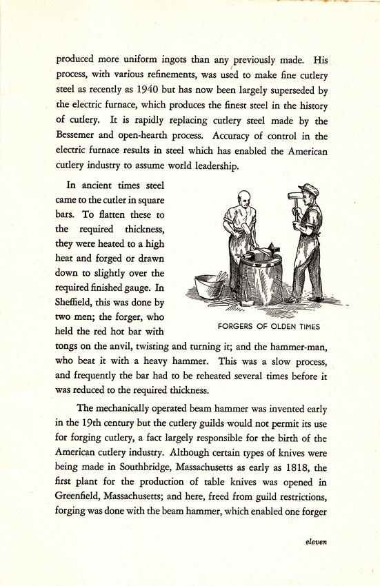 The Cutlery Story: From Stone Age to Steel Age: Page 11