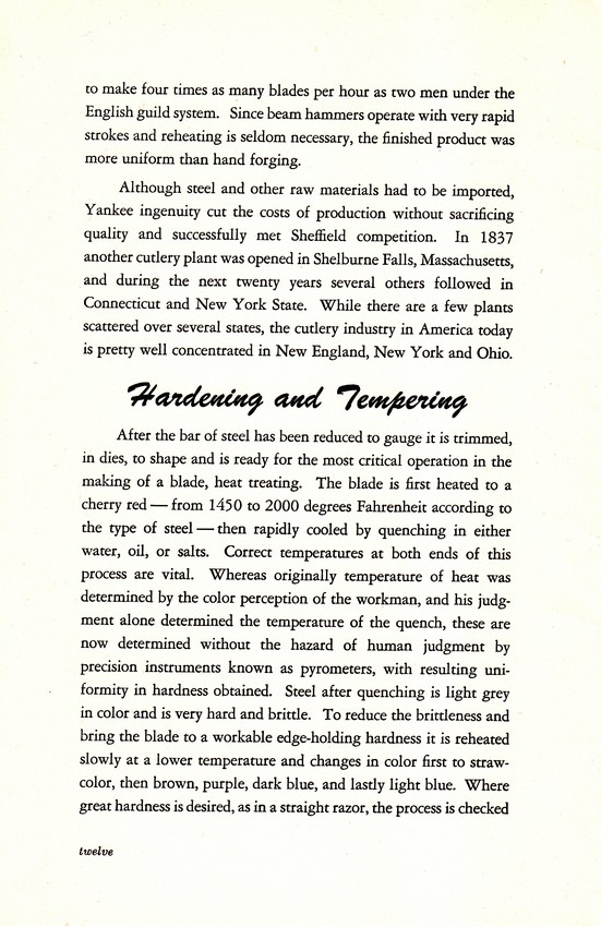The Cutlery Story: From Stone Age to Steel Age: Page 12