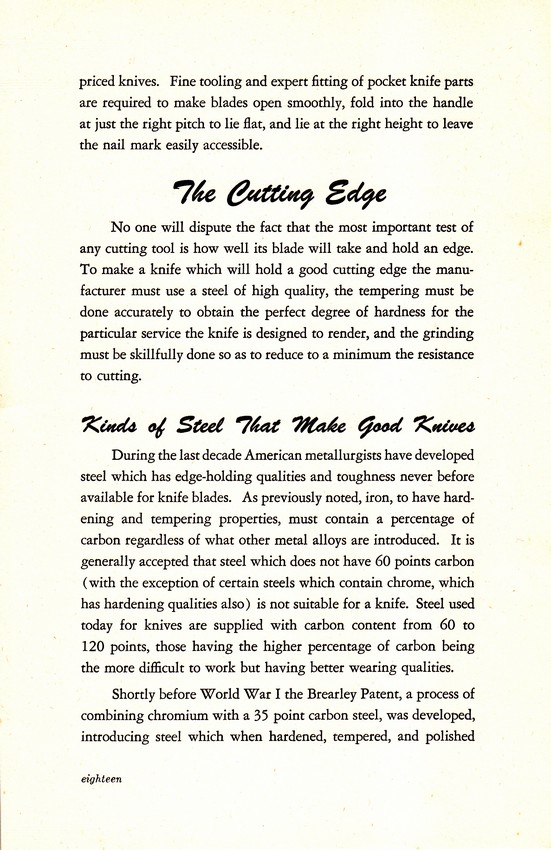 The Cutlery Story: From Stone Age to Steel Age: Page 18