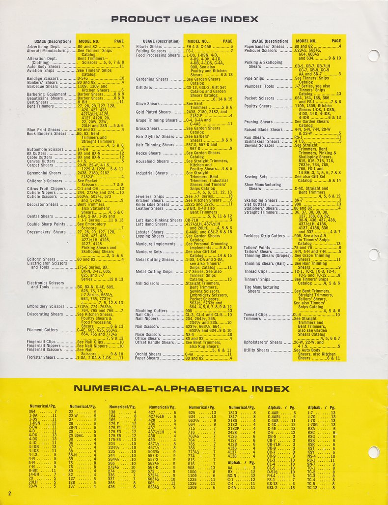 1969 Catalog: Page 2