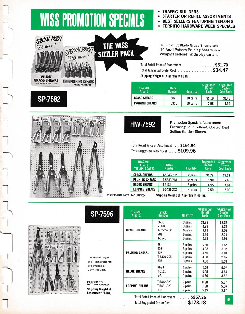 Garden Shears Catalog 1969: Page 9