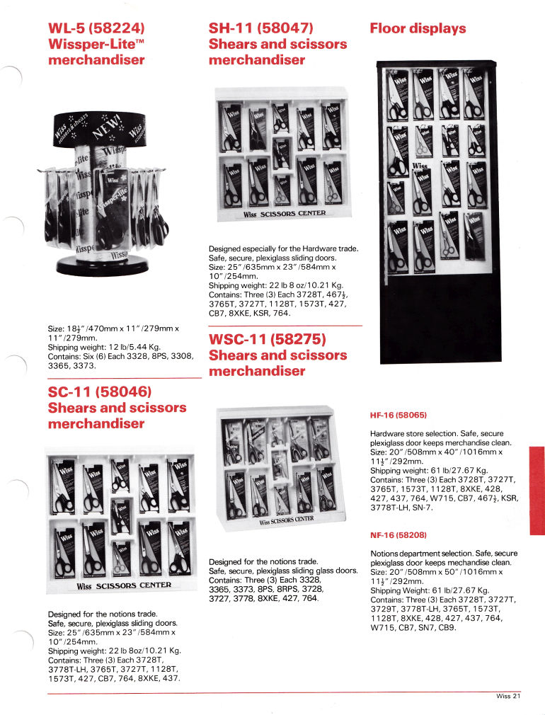 The Cooper Group: Wiss Catalog 1981: Page 23
