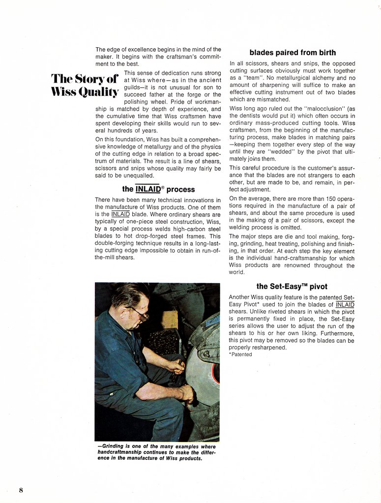 The Edge Of Excellence since 1848: Page 8