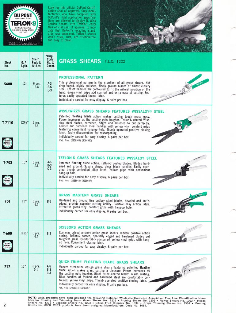 Garden Shears Catalog 1974: Page 2