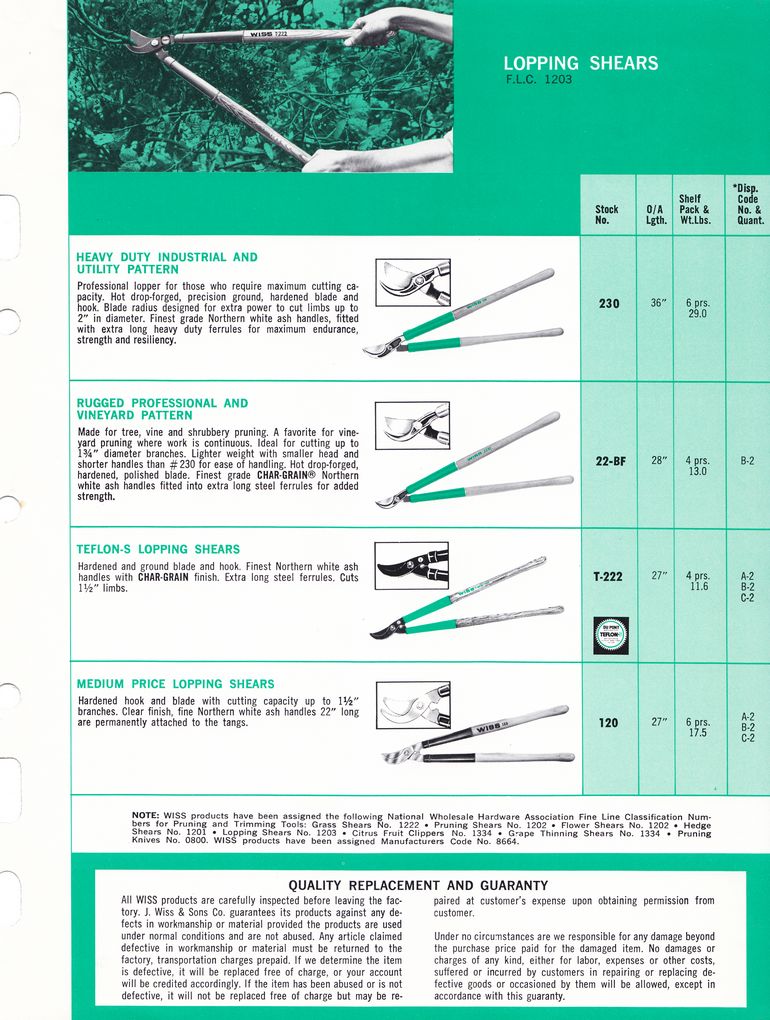 Garden Shears Catalog 1974: Page 7