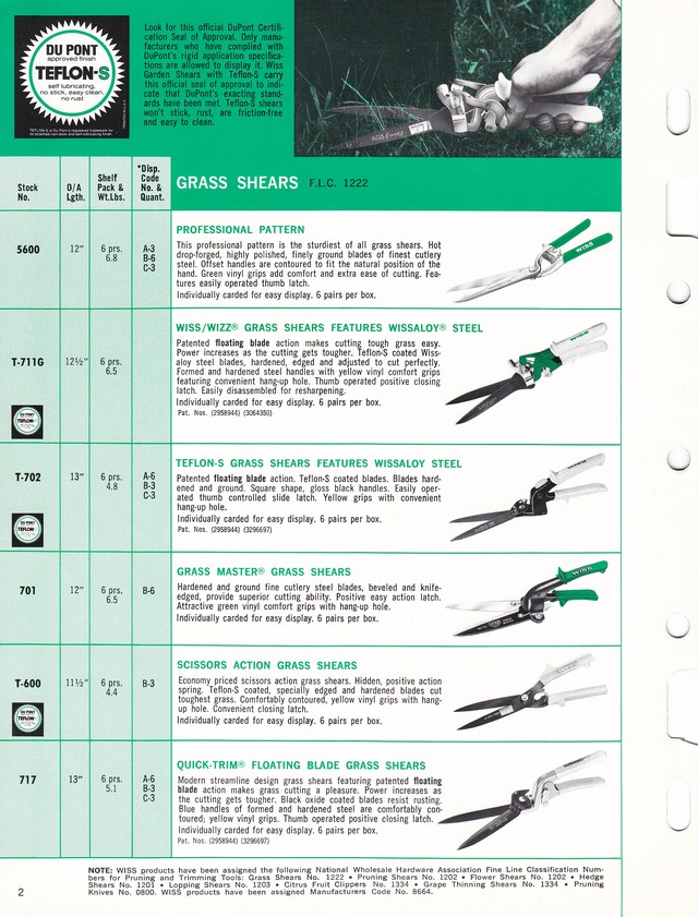 Garden Shears Catalog 1975: Page 2