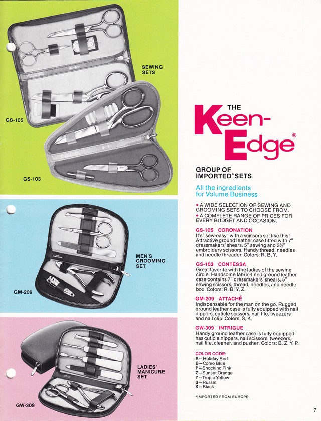 Gift Sets Catalog: 1973: Page 7