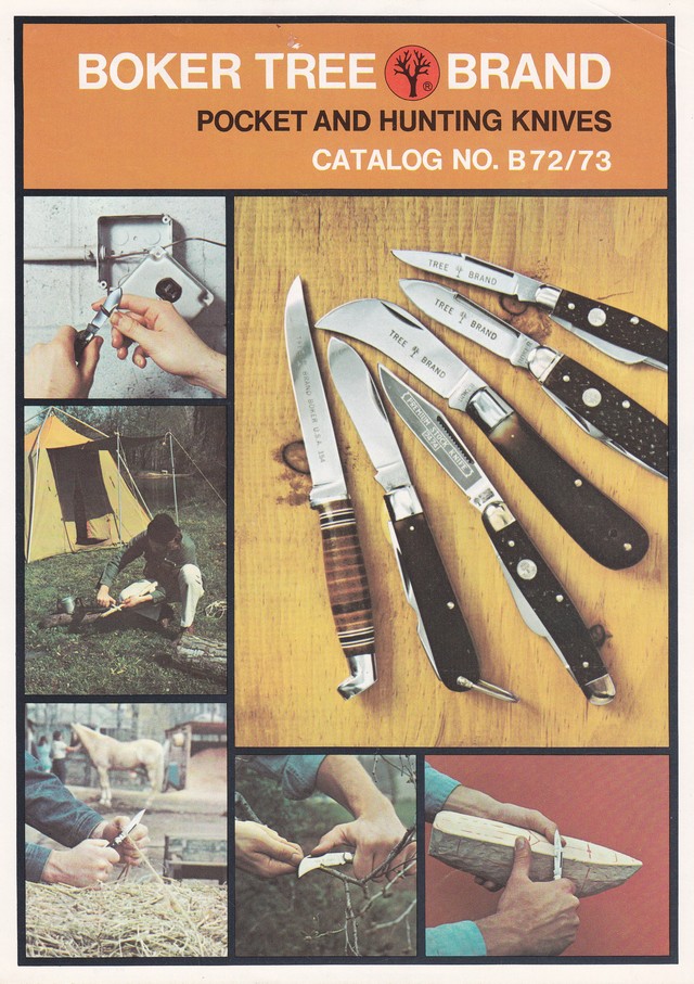 Boker Tree Brand 1972 Catalog: Page 1