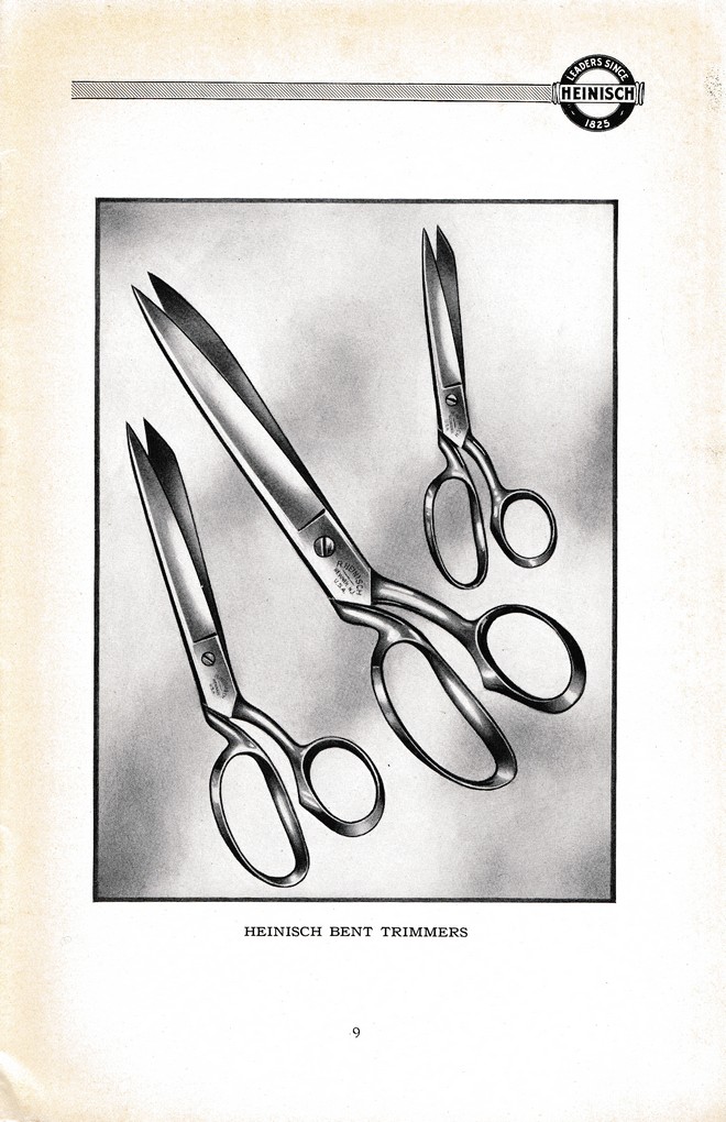 R. Heinisch Sons' Works: Catalog circa 1916+ Without prices: Page 9