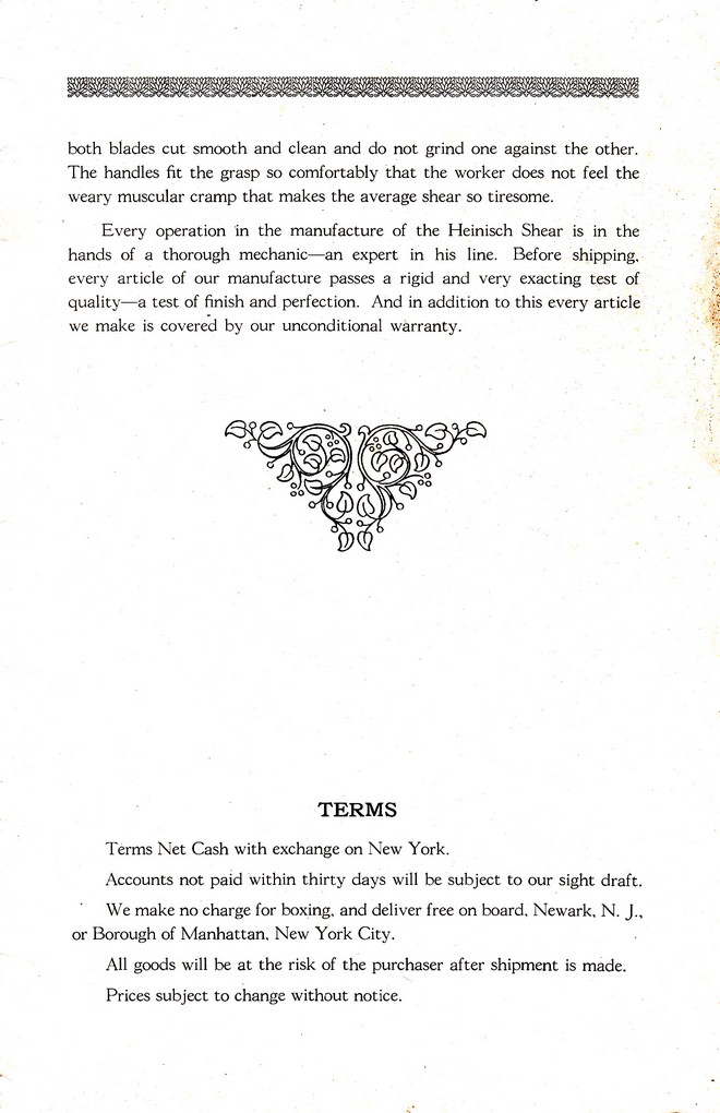 R. Heinisch Sons' Works: Catalog circa 1916+ With prices: Page 3