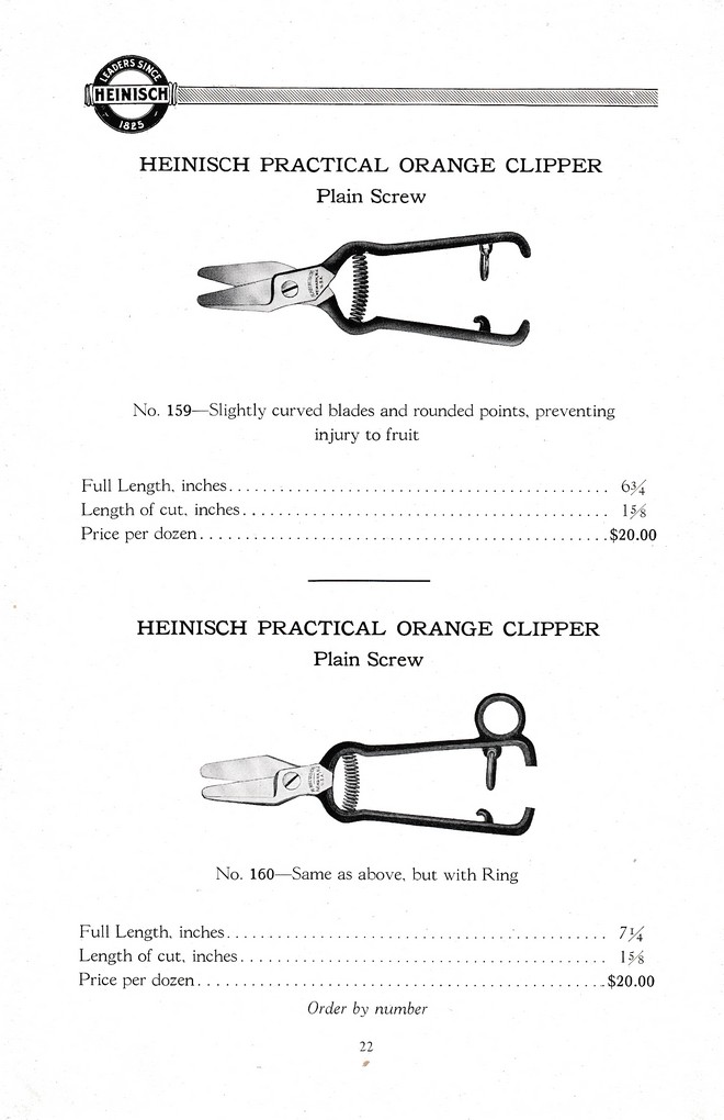 R. Heinisch Sons' Works: Catalog circa 1916+ With prices: Page 22