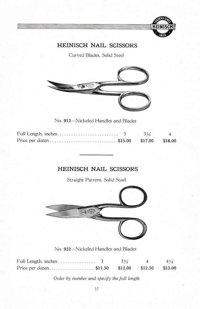 R. Heinisch Sons' Works: Catalog circa 1916+ With prices: Page 27
