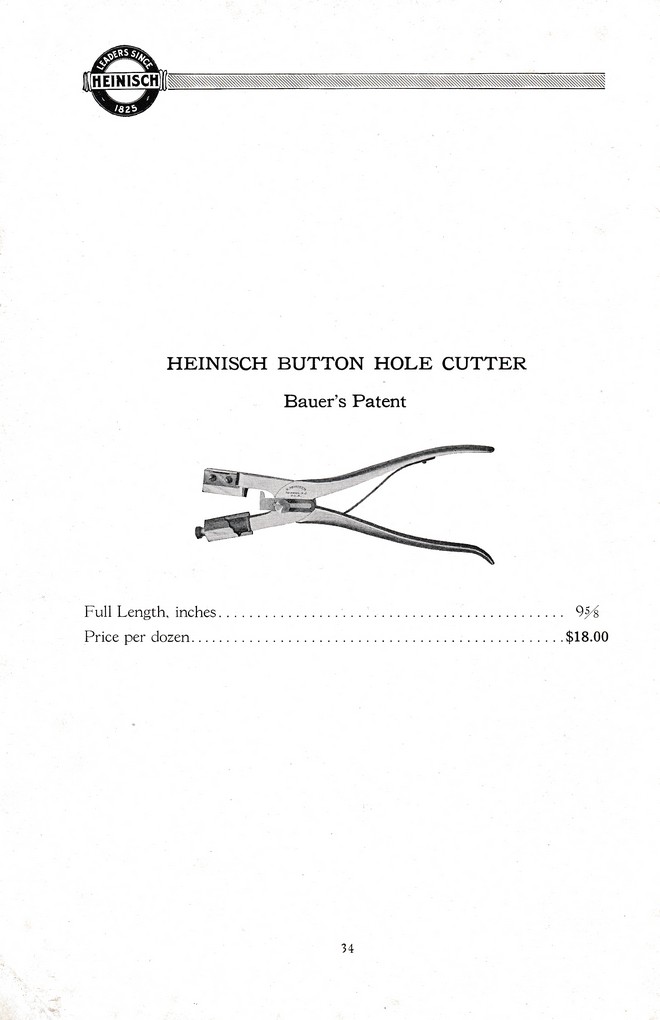 R. Heinisch Sons' Works: Catalog circa 1916+ With prices: Page 34
