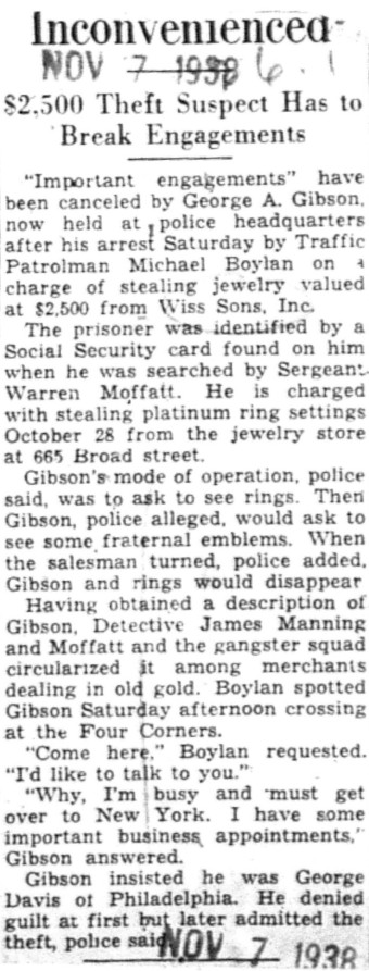 1938-11-07 2500 Theft Suspect