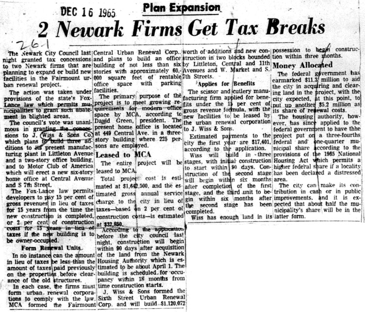 1965-12-16 plan expansion factory