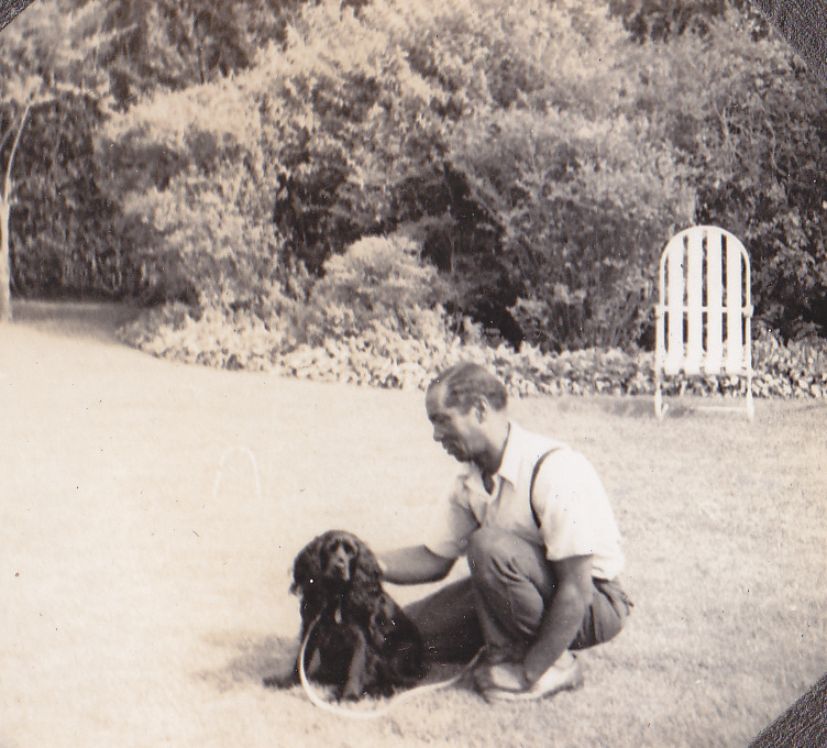 Allen and cocker spaniel