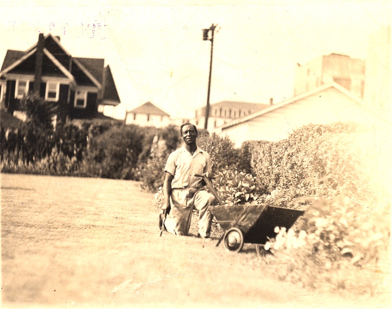 Allen-Jenkins-tending-lawn