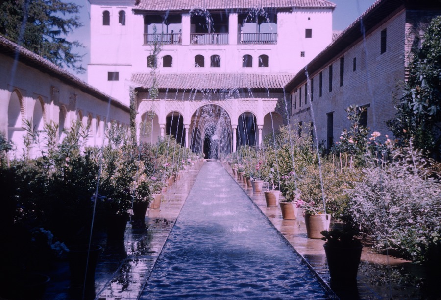 10 Court of the Water Channel Generalife Gardens