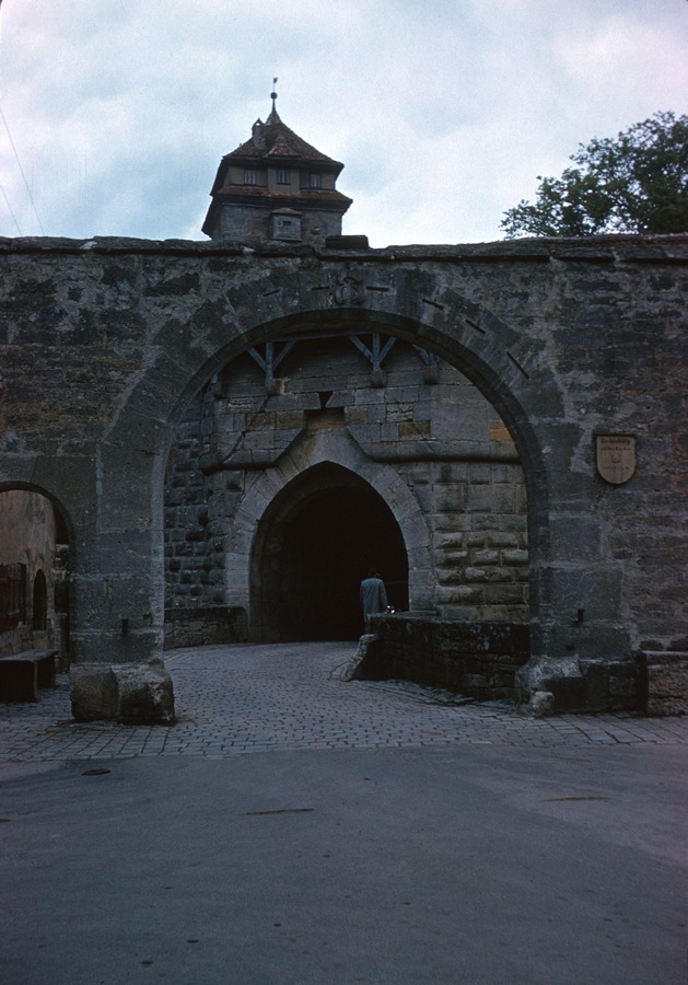 154 outside wall Rothenburg