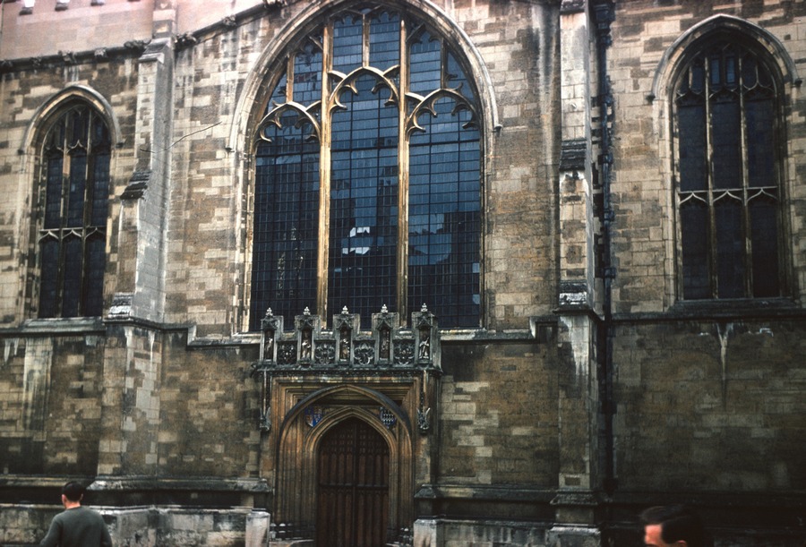 222 Entrance to the Chapel of Magdalen College